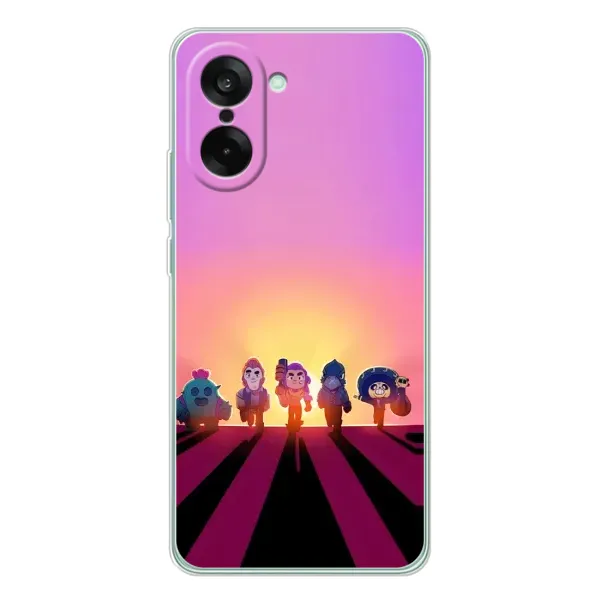 Чехол с рисунком «Персонажи в закате» для OnePlus Ace 5 Racing Чехол с рисунком «Персонажи в закате» для OnePlus Ace 5 Racing