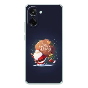 Чехол Санта Клаус для OnePlus Ace 5 Racing (Подарки от Санты)