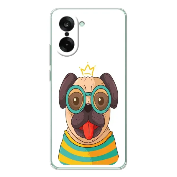 Чехол с рисунком «Собака Король» для OnePlus Ace 5 Racing Чехол с рисунком «Собака Король» для OnePlus Ace 5 Racing