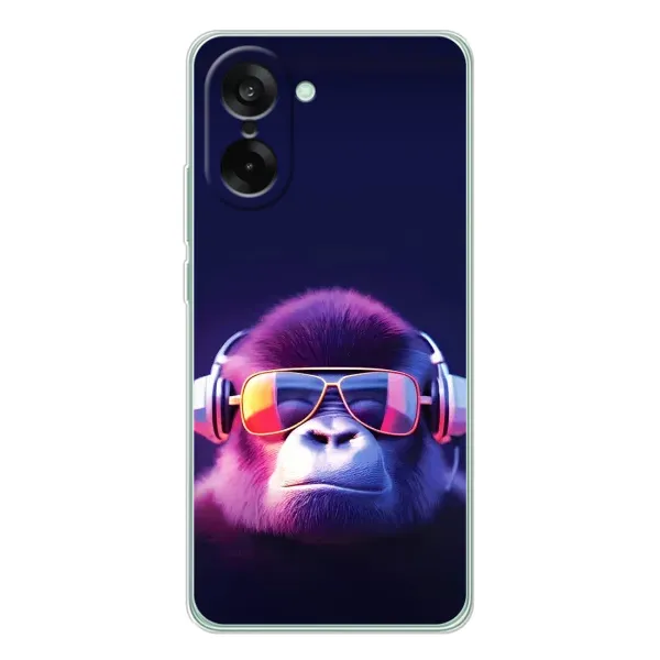 Чехол с рисунком «Стильная обезьяна» для OnePlus Ace 5 Racing Чехол с рисунком «Стильная обезьяна» для OnePlus Ace 5 Racing