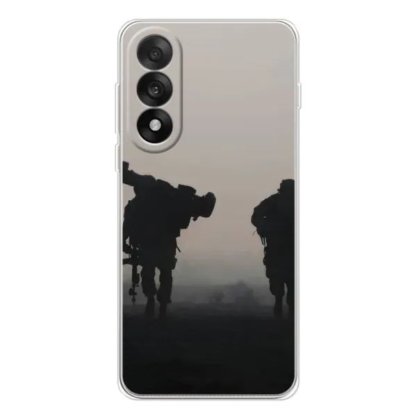 Чехол с рисунком «Бой солдат» для OnePlus Ace 5 Ultra