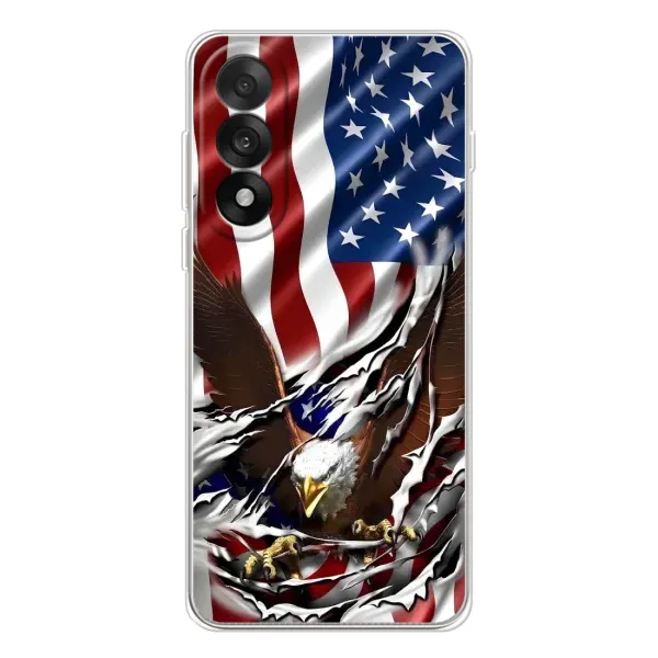 Чехол с рисунком «Флаг USA» для OnePlus Ace 5 Ultra Чехол с рисунком «Флаг USA» для OnePlus Ace 5 Ultra