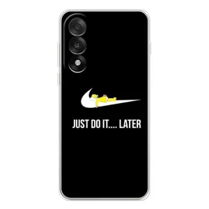 Силиконовый Чехол на OnePlus Ace 5 Ultra с картинкой Nike (Later)