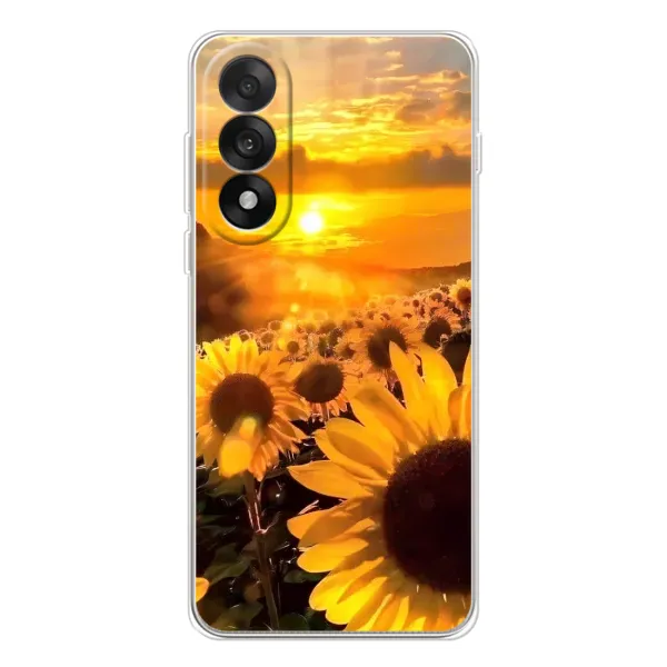 Чехол с рисунком «поле подсолнухов» для OnePlus Ace 5 Ultra