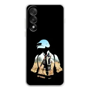 Силиконовый чехол с картинкой "Герой Pubg" на OnePlus Ace 5 Ultra (Пубг мен)