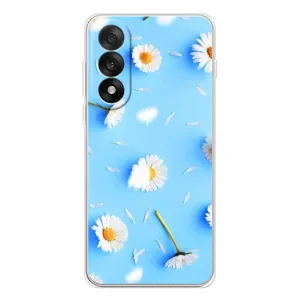 Чохол з Квітами для OnePlus Ace 5 Ultra (ромашки на блакитному)