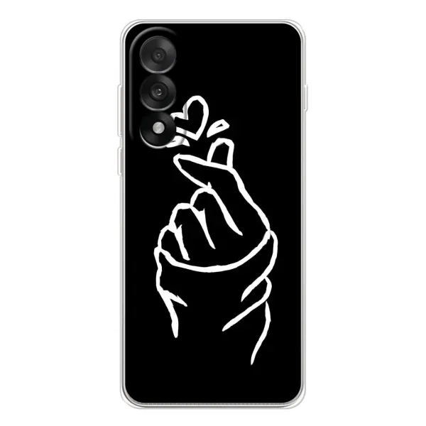 Чехол с рисунком «Сердце на черном» для OnePlus Ace 5 Ultra Чехол с рисунком «Сердце на черном» для OnePlus Ace 5 Ultra