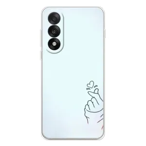 Чохол (Знак сердечка) для OnePlus Ace 5 Ultra (Сердечко на блакитному)
