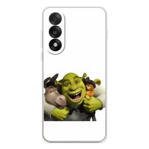 Друкований чохол з принтом Шрек для OnePlus Ace 5 Ultra (Шрек осел і кіт)