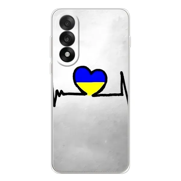 Чехол с рисунком «Украинская кардиограмма» для OnePlus Ace 5 Ultra Чехол с рисунком «Украинская кардиограмма» для OnePlus Ace 5 Ultra