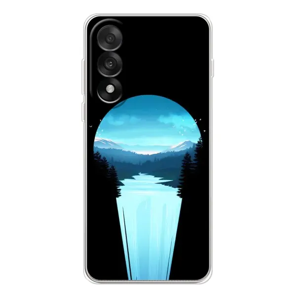 Чехол с рисунком «Синий Водопад» для OnePlus Ace 5 Ultra