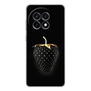 Чехол с изображением вкусной еды для OnePlus Ace 5 (Чёрная клубника)