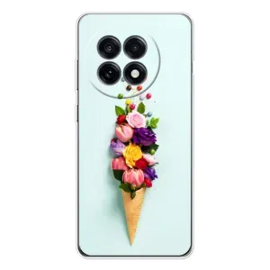 Чохли з тематикою "КВІТИ" на OnePlus Ace 5 (Квітка-морозиво)