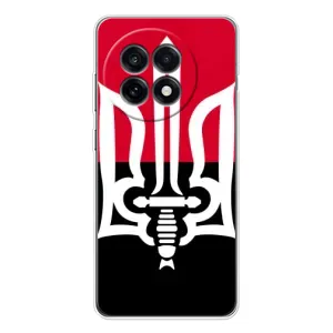 Чехлы УПА (Красно-Чёрный) на OnePlus Ace 5 (Герб Украины)