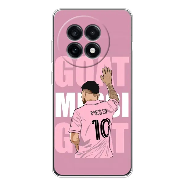 Чехол с рисунком «GOAT MESSI» для OnePlus Ace 5 Чехол с рисунком «GOAT MESSI» для OnePlus Ace 5