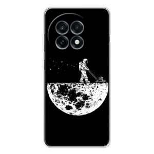 Силиконовый Чехол с принтом "Космонавты" на OnePlus Ace 5 (Космонавт)