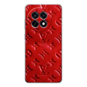 Текстурный Чехол Louis Vuitton для (Красный ЛВ)