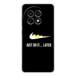 Силиконовый Чехол на OnePlus Ace 5 с картинкой Nike (Later)