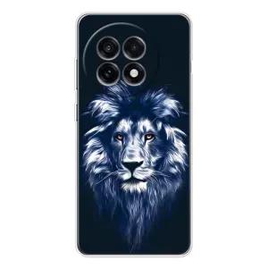 Чохол з картинкою на OnePlus Ace 5 (Лев – синій)