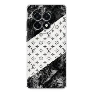 Чехол Стиль Louis Vuitton на OnePlus Ace 5 (LV на белом)