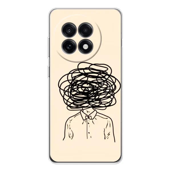 Чехол с рисунком «Мысли» для OnePlus Ace 5 Чехол с рисунком «Мысли» для OnePlus Ace 5