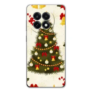 Чехол Новогодняя Елка на OnePlus Ace 5 (Новогодний принт)