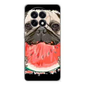 Чохол (ТПУ) Милі песики для OnePlus Ace 5 (Смішний Мопс)