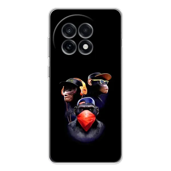 Чехол с рисунком «Три обезьяны» для OnePlus Ace 5 Чехол с рисунком «Три обезьяны» для OnePlus Ace 5