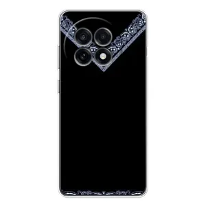 Силиконовый Чехол на OnePlus Ace 5 (Воротник вышиванки)