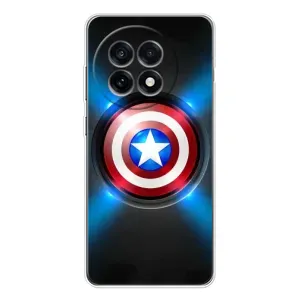 Чохол с Щітом Капітана Америки на OnePlus Ace 5 (Яскраий Щит Капітана)