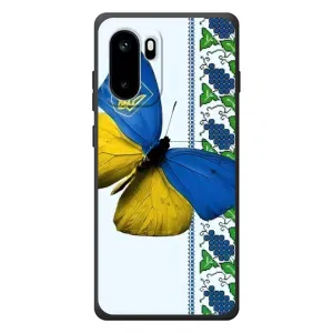 Чохол з Українською символікою на ВанПлюс Ейс 6 (Метелик)