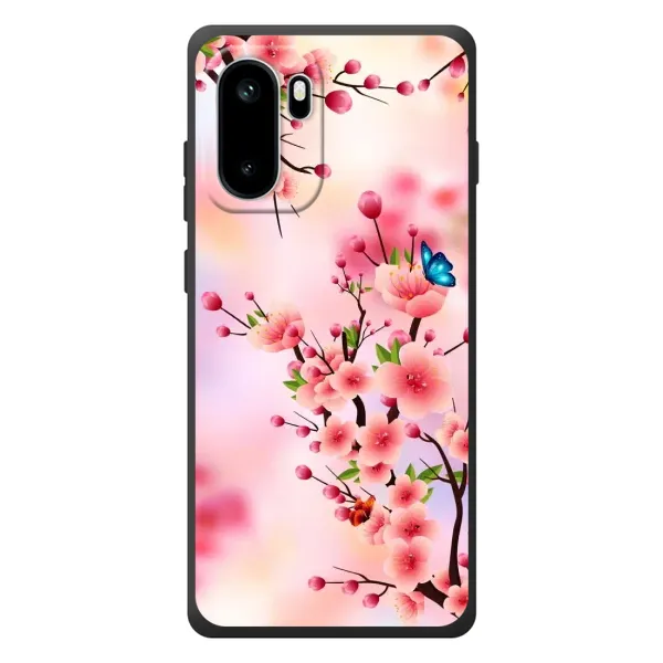 Чехол с рисунком «Бабочки на сакуре» для OnePlus Ace 6 Чехол с рисунком «Бабочки на сакуре» для OnePlus Ace 6
