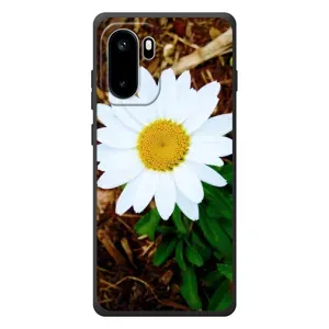 Чехол с ромашками на OnePlus Ace 6 (Белая ромашка)