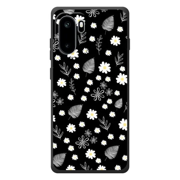 Чехол с рисунком «цветение на чорном» для OnePlus Ace 6 Чехол с рисунком «цветение на чорном» для OnePlus Ace 6