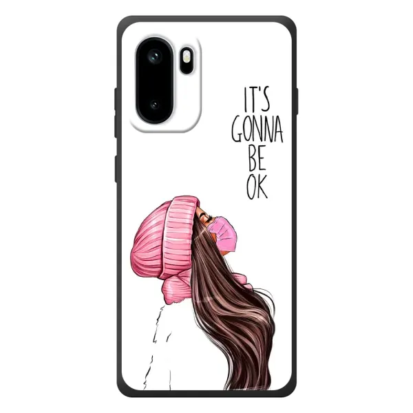Чехол с рисунком «Девушка в маске» для OnePlus Ace 6 Чехол с рисунком «Девушка в маске» для OnePlus Ace 6