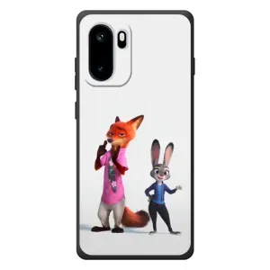 Силиконовый чехол с принтом Зоотрополіс для OnePlus Ace 6 (Джуди и Ник)