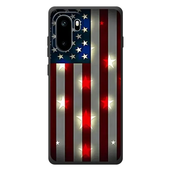 Чехол с рисунком «Флаг США 2» для OnePlus Ace 6 Чехол с рисунком «Флаг США 2» для OnePlus Ace 6