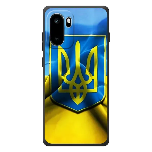 Чехол с рисунком «Герб и Флаг Украины» для OnePlus Ace 6 Чехол с рисунком «Герб и Флаг Украины» для OnePlus Ace 6
