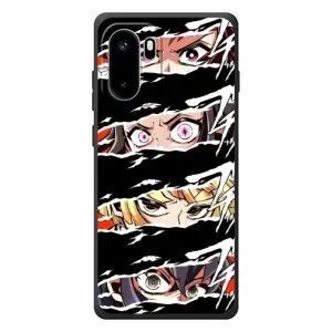 Силиконовые чехлы с глазами Anime для ВанПлюс Эйс 6 (Глаза на чорном)