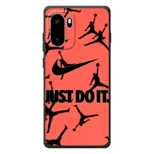 Силиконовый Чехол Nike Air Jordan на ВанПлюс Эйс 6 (Just Do It)