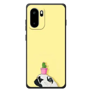 Бампер для OnePlus Ace 6 з картинкою "Песики" (Кактус на голові)