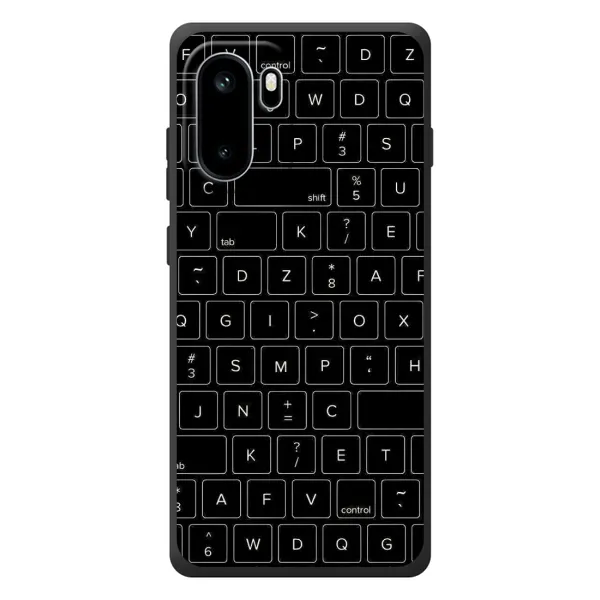 Чехол с рисунком «Клавиатура» для OnePlus Ace 6