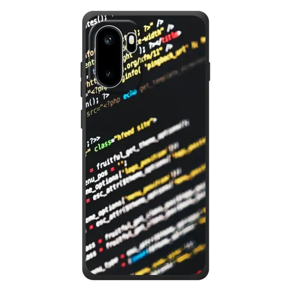 Чехол с рисунком «Код» для OnePlus Ace 6