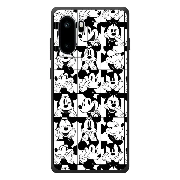 Чехол с рисунком «Коллаж Микки Маус» для OnePlus Ace 6 Чехол с рисунком «Коллаж Микки Маус» для OnePlus Ace 6