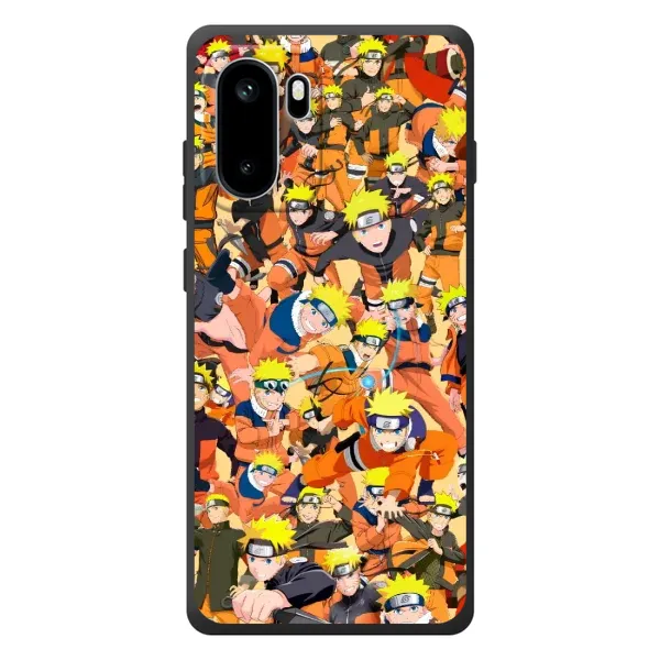 Чехол с рисунком «Коллаж Наруто» для OnePlus Ace 6 Чехол с рисунком «Коллаж Наруто» для OnePlus Ace 6