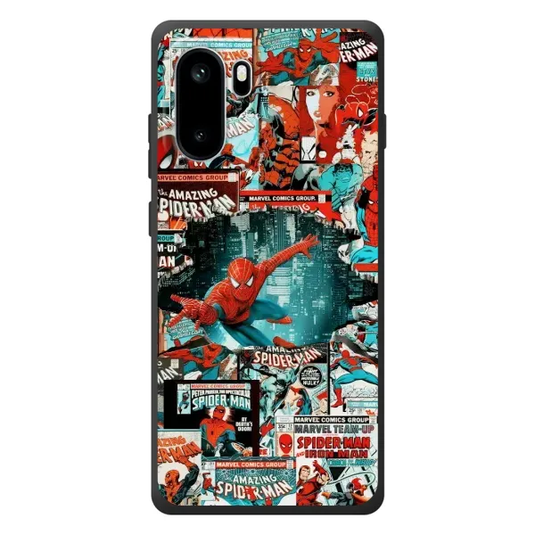 Чехол с рисунком «Комиксы Человек Паук» для OnePlus Ace 6 Чехол с рисунком «Комиксы Человек Паук» для OnePlus Ace 6
