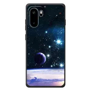 Чехол (ТПУ) с планетами на OnePlus Ace 6 (Космический вид)
