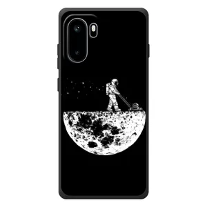 Силиконовый Чехол с принтом "Космонавты" на OnePlus Ace 6 (Космонавт)