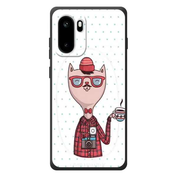 Чехол с рисунком «Кот аристократ» для OnePlus Ace 6