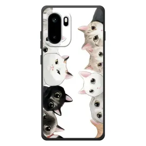 Силіконовий чохол з котиком для OnePlus Ace 6 (Коти)